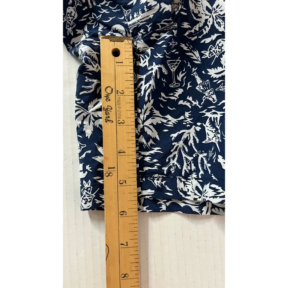 Columbia Swim Trunks Men's XL Blue‎ Tropical PFG Mesh Lined Shorts
